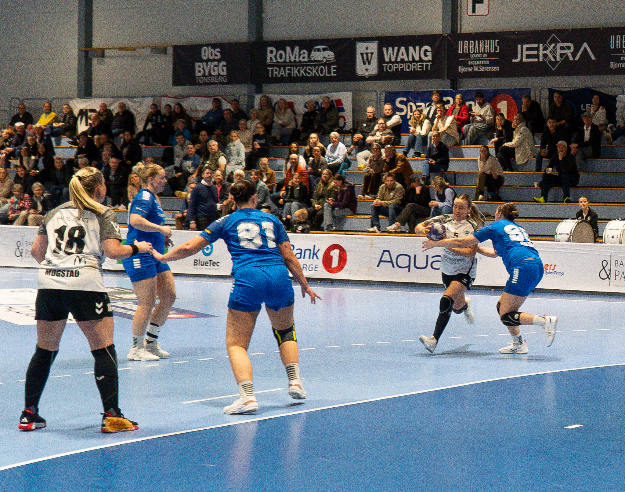 Vår Frøland Johansen var også tilbake på banen med flere flotte mål. Foto: Bent Vigeland/FTH Foto 